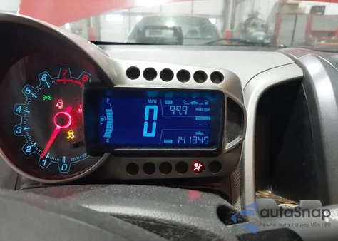 2015 Chevrolet Sonic Lt Auto from USA, damaged, VIN 1G1JC5SH8F4104645